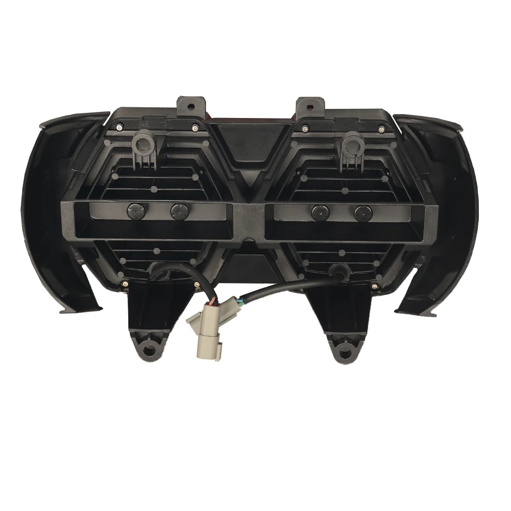 Motorcycle LED Headlight for Road Glide 2015-2023 Amber DRL 12V Hi/Lo Beam Daytime Running Light Front Lamp